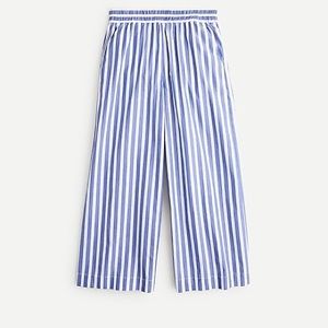 J. Crew Wide-leg pant in awning stripe